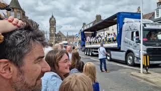 Peebles Beltane Festival parade on 22nd June 2024 Highlights [upl. by Buhler]