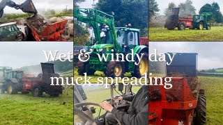 MUCK SPREADING  Ktwo Mk5 600 [upl. by Maryanna]