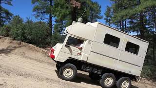 1974 Steyr Puch 6x6 Pinzgauer 712AMB Ambulance Tour offroad demo overland platform [upl. by Cassell653]