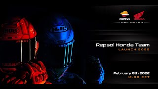 Presentación del equipo Repsol Honda 2022 [upl. by Pantin818]