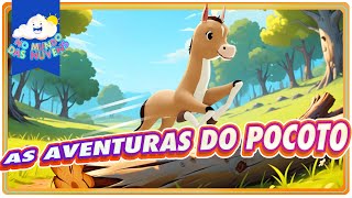 Pocoto Veloz que nem um Raio 🐴⚡ Música Infantil e Desenho Animado  No Mundo das Nuvens [upl. by Lauren]