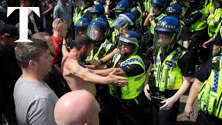 Police braced for 100 protests across England [upl. by Rodgiva318]