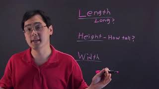 What Is Length Height amp Width [upl. by Imre]