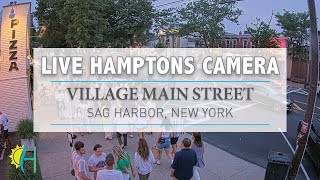 Hamptonscom  LIVE 4K Main Street Sag Harbor Village New York [upl. by Nelhsa]