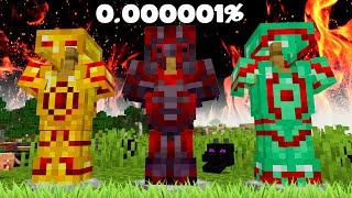 Why This RAREST ARMOR is IMPOSSIBLE To Find in this Minecraft Server but [upl. by Ecinnahs]