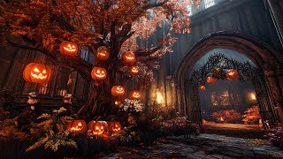 Haunted Castle Halloween Ambience 🎃 Spooky Relaxing Halloween Music 👻 Best Halloween Music 2024 [upl. by Schulze]