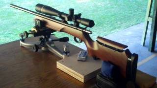 Benchrest BR50 Oeiras Portugal  Anschutz 1903 BR stock Leupold 45x45 Cicognani Rest [upl. by Ecinwahs]