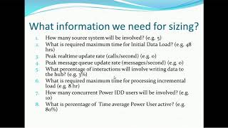 Informatica MDM 10  MDM Software sizing [upl. by Yrrehs]