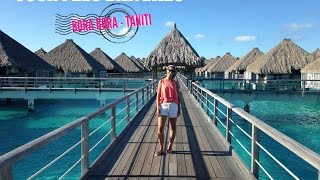 Vlog Tour pelo BangalÃ´ que usamos em Bora Bora no Tahiti [upl. by Giltzow862]