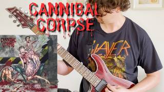 CANNIBAL CORPSE  “Coffinfeeder” guitar cover [upl. by Maryanne]