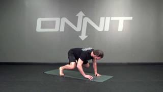 Contralateral Frog Lift Bodyweight Exercise [upl. by Anaili33]