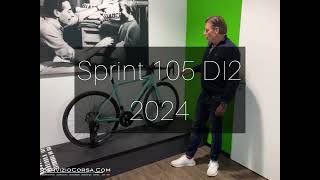 Bianchi Rennrad SPRINT ICR 105 DI2 12SP  2024  Review by Servizio Corsa [upl. by Aivilys375]