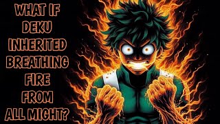 What if Deku Inherited Breathing Fire from All Might [upl. by Vinia]