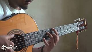 Quintuplet Meditation Tim Henson Classical guitar cover [upl. by Tdnerb]