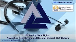 How to Navigate  Hospital Medical Executive Committees Peer Reviews Investigations and Bylaws [upl. by Levitus]