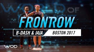 BDash amp Jaja Vankova  FrontRow  World of Dance Boston 2017  WODBOS17 [upl. by Carmelia]