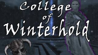 Skyrim How To Get Into the College of Winterhold Mage Guild [upl. by Davidde]