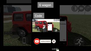 Indian bike 3d 🚗G wagon cheat code trending ytshort cheatcodes indianindianbikedriving3dcheat [upl. by Sakmar]