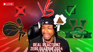 Alabama State vs Mississippi Valley  Zero Quarter  Fall 2024 REACTION [upl. by Jessamine]