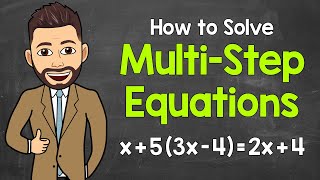 Solving MultiStep Equations  Math with Mr J [upl. by Margette78]