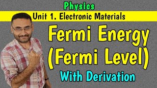 Fermi level Energy Fermi Level Fermi Energy PHYSICS BE  Btech 1st year engineering [upl. by Enelear]