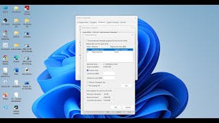 Paging File size for 8GB 16GB 4GB 32GB RAM on Windows 11 computer [upl. by Nalyac]