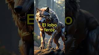 El lobo feroz 🐺créditos del audio a cuento creativo [upl. by Ynavoeg]