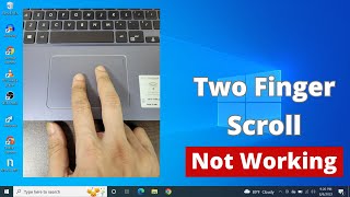 Fixed  Two Finger Scroll Not Working on Windows 10 [upl. by Llennod]