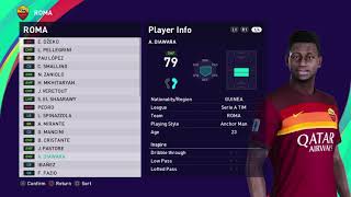 eFootball PES 2021 AS ROMA Base Copy [upl. by Ditter]