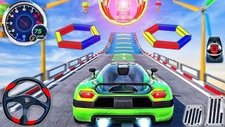 Mega Ramp Car Stunt Extreme 2024  Impossible Sport Car Racing 3D Simulator  Android Gameplay [upl. by Theressa]