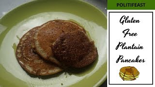 Gluten Free Ripe Plantain Pancakes [upl. by Ennirok]