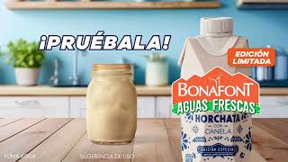 Nueva Bonafont Aguas Frescas Horchata [upl. by Baldridge]