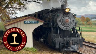 Strasburg Rail Road No 90’s Return [upl. by Nodlehs209]