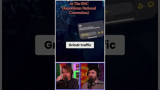 Grindr App CRASHES at the RNC [upl. by Tterrab]