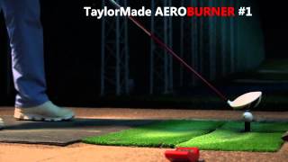 TaylorMade AEROBURNER driver sound at impact  테일러메이드 에어로버너 드라이버 타구음 [upl. by Carpenter]