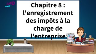 Cours de comptabilité financière  les impôts et taxes [upl. by Farika]