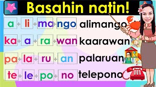 Pagbasa ng mga Salitang may 4 na Pantig  Pagsanay sa Pagbasa  Teacher April [upl. by Nnylsoj151]