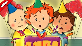 Birthday Party  Caillou Cartoon [upl. by Daye]