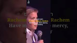 Rachem by Yaakov Shwekey and Mordechai Shapiro [upl. by Okkin669]