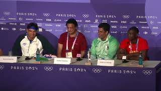 PAKISTANS ARSHAD NADEEM SETS OLYMPIC JAVELIN RECORD INDIAS NEERAJ CHOPRA WINS SILVER  PRESSER [upl. by Gothard885]