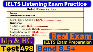 IELTS Listening Practice Test 2024 with Answers Real Exam  498 [upl. by Thatcher]