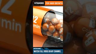 RE GROW Your Thin Hair With These Essential Vitamins And Nutrients [upl. by Milurd]