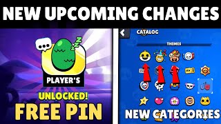 New Catalog Changes in Brawl Stars  New Upcoming Free Rewards in Brawl Stars [upl. by Gaves]