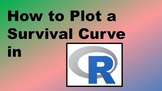 How to Plot a Survival Curve in R [upl. by Abagael]