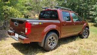 2016 Nissan Frontier Pro4X Review  A Tough Midsizer [upl. by Herbie275]