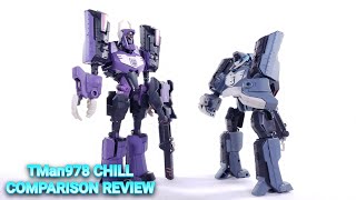 Transformers Animated Shockwave amp Longarm Prime CHILL COMPARISON REVIEW [upl. by Dianemarie]