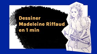 Comment dessiner Madeleine Riffaud résistante sur les toits de Paris [upl. by Niels]