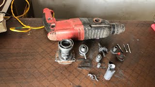 226mm Hammer Machine Repair  How to Repair Rotary Hammer Machine powertools drilmachine tools [upl. by Refinnaj]