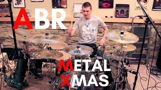 August Burns Red  God Rest Ye Merry Gentlemen drum cover [upl. by Damalus373]