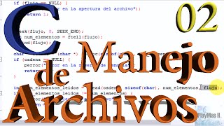 Programación en C  Escritura en archivos [upl. by Tjader343]